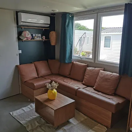 Appartement Mobil Climatisé Dans Avec Piscine Mimizan-Plage